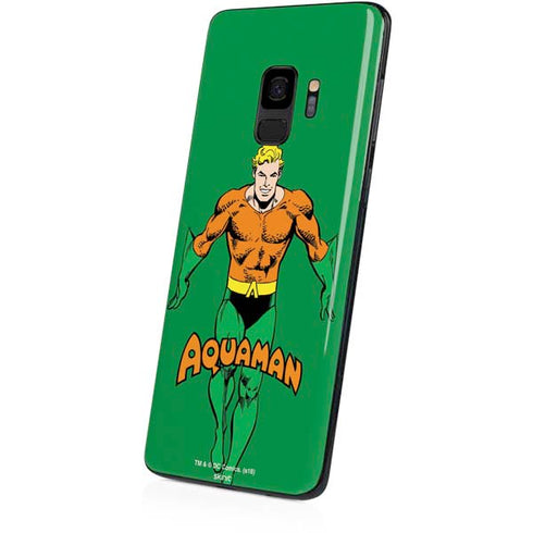 DC Comics Aquaman Classic Art Pose Galaxy S9 Skin